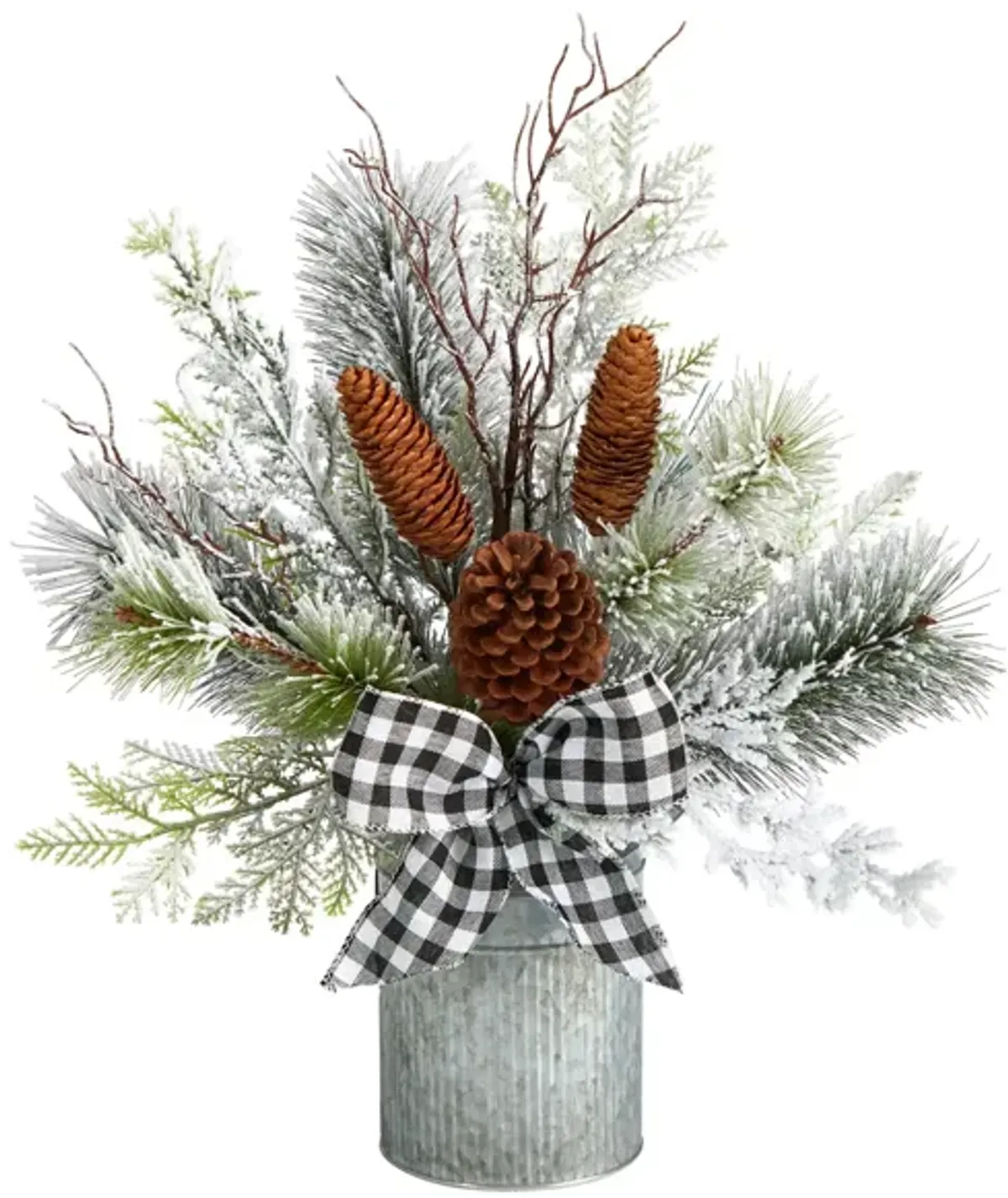 20" Holiday Foliage Artificial Arrangement