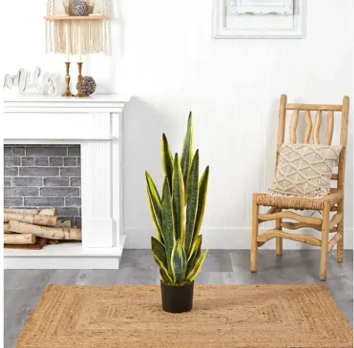 38" Sansevieria Artificial Plant