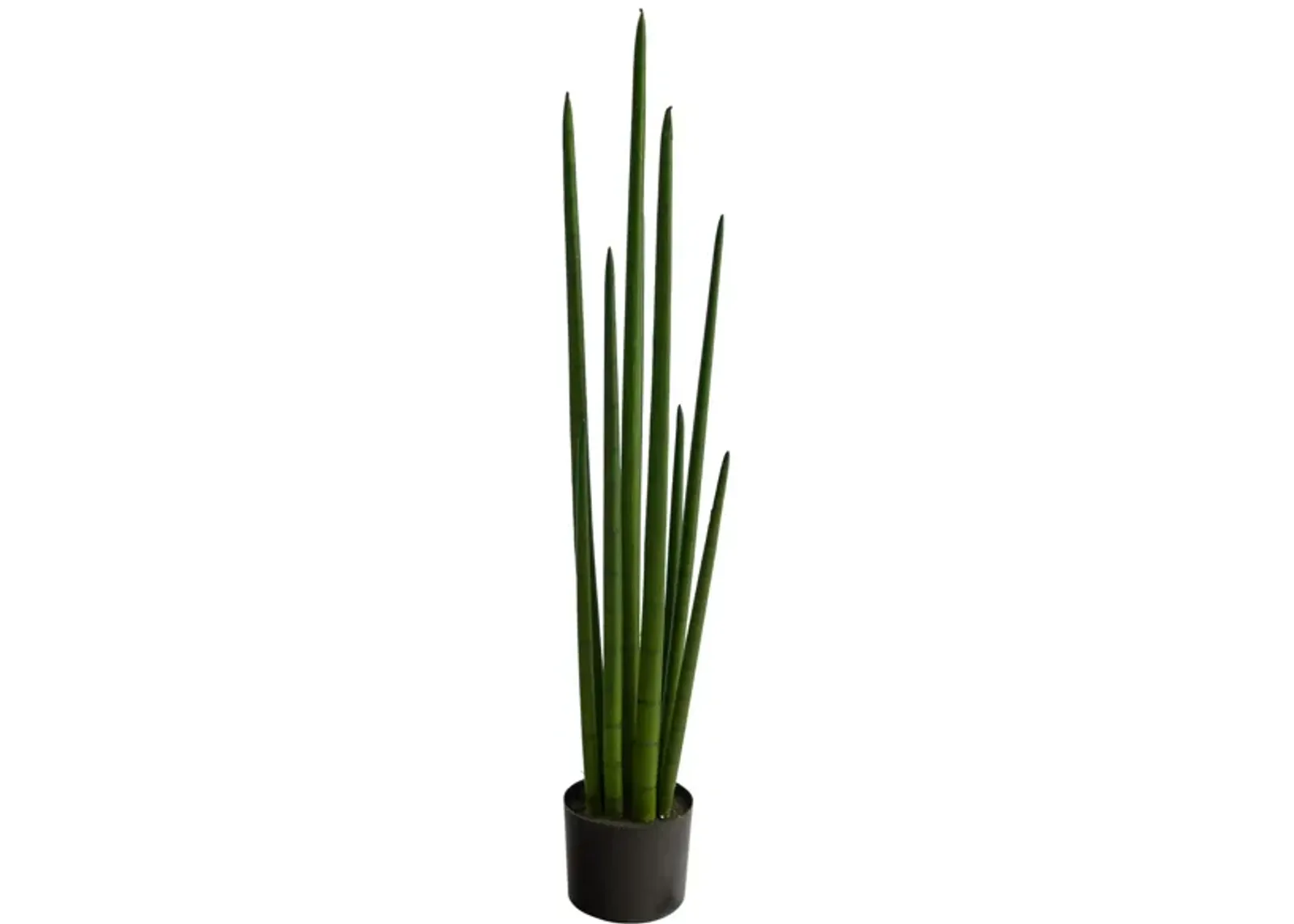 3.5' Sansevieria Artificial Plant in Green by Bellanest