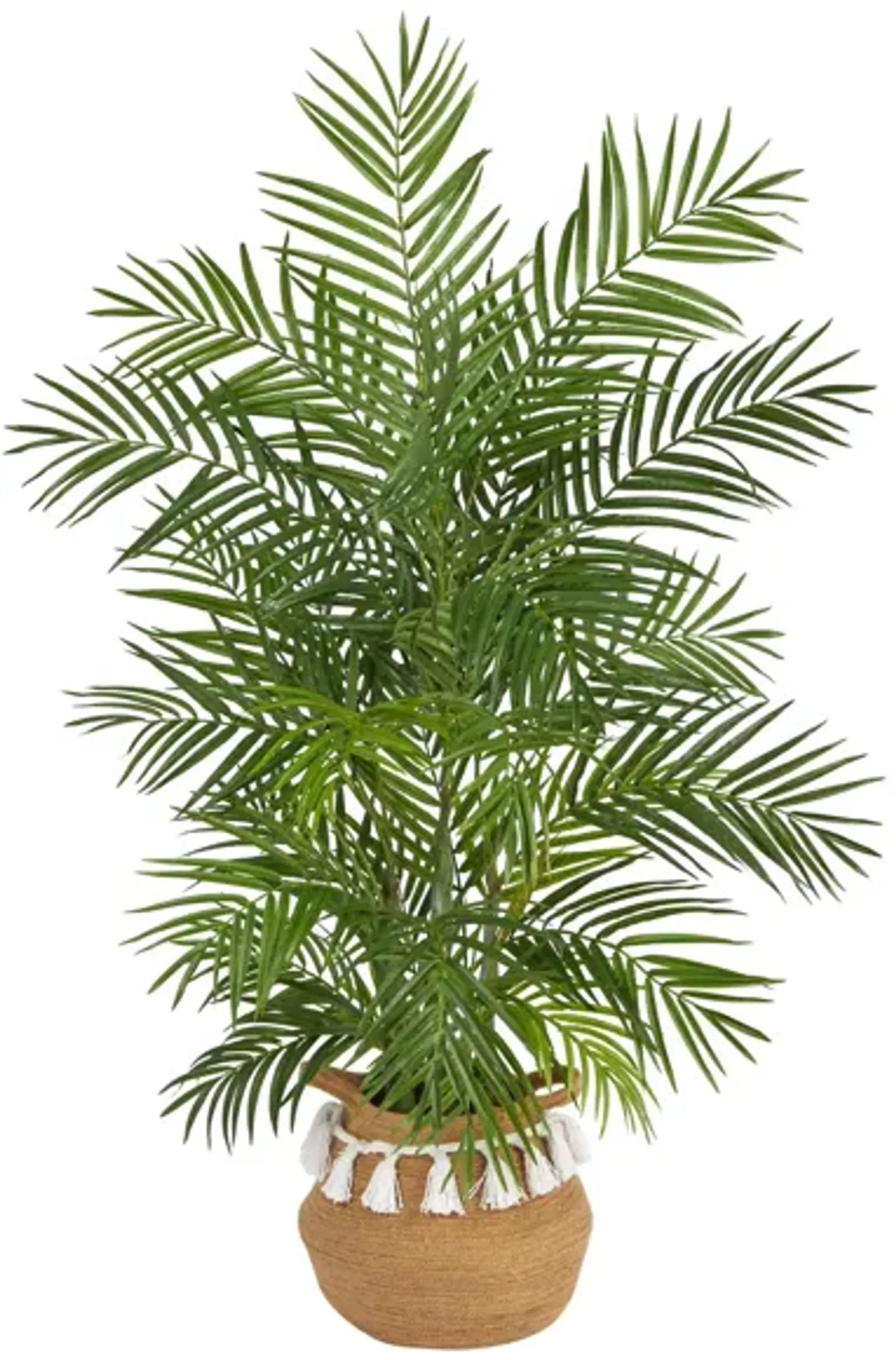 4' Areca Artificial Palm in Planter with Tassels