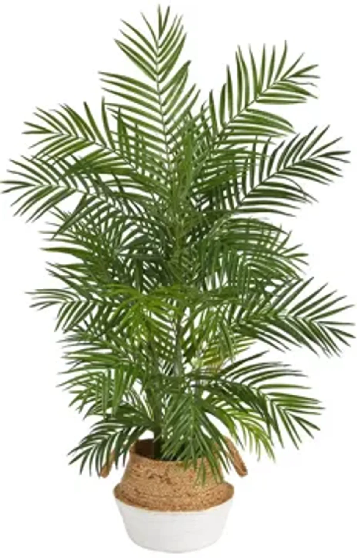 4' Areca Artificial Palm in Woven Planter