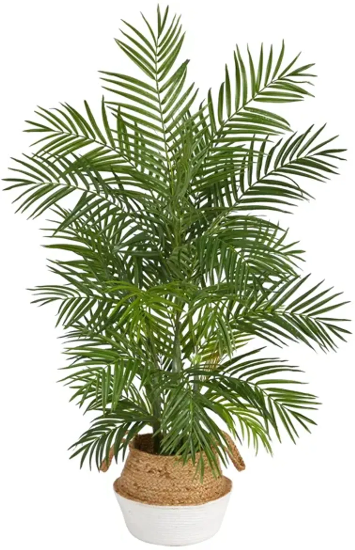 4' Areca Artificial Palm in Woven Planter