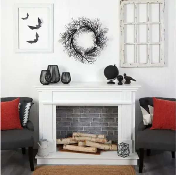 Crisp 30" Eyeball Twig Wreath