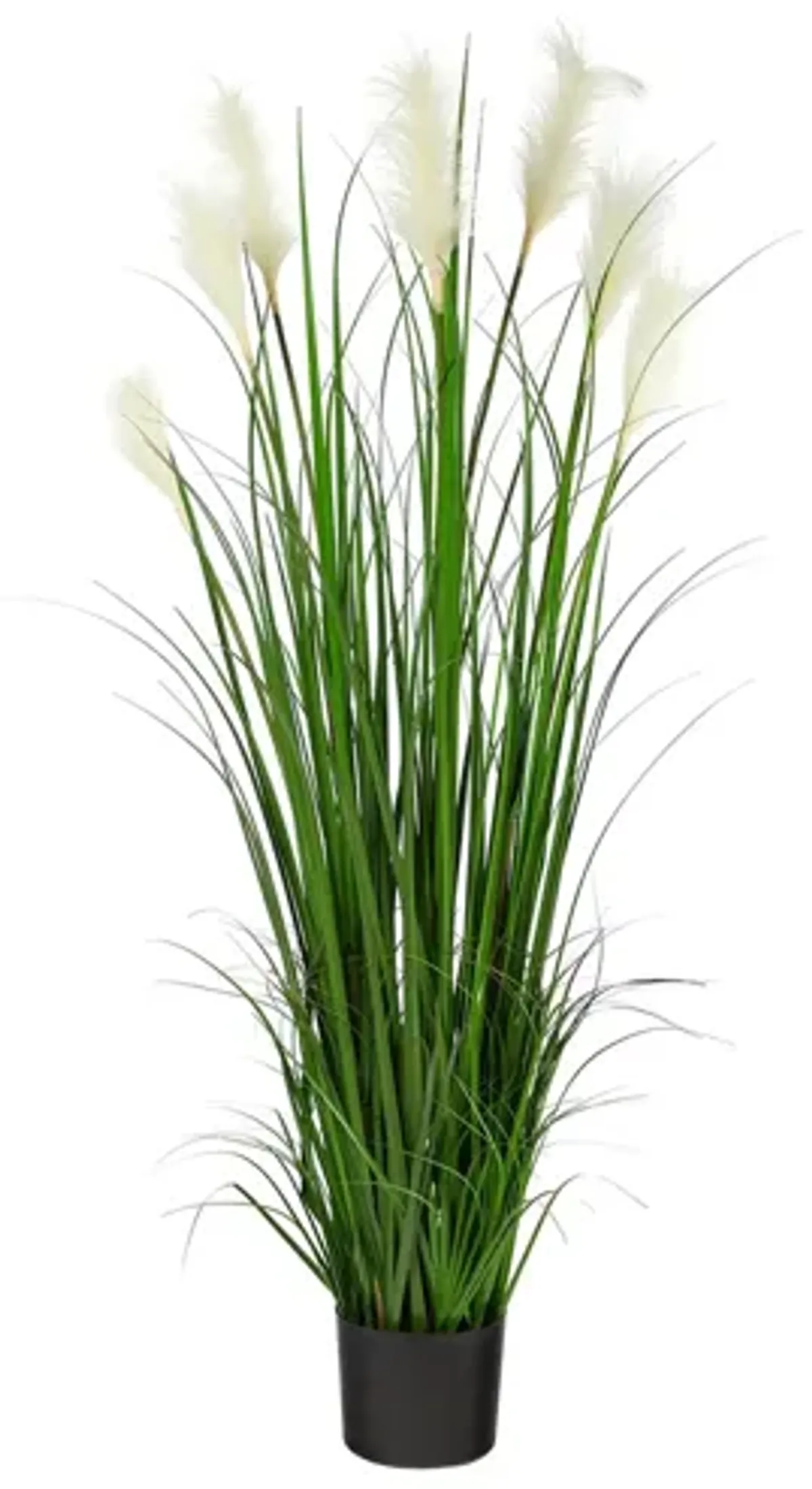 4.5ft. Plume Grass Artificial Plant in Green by Bellanest