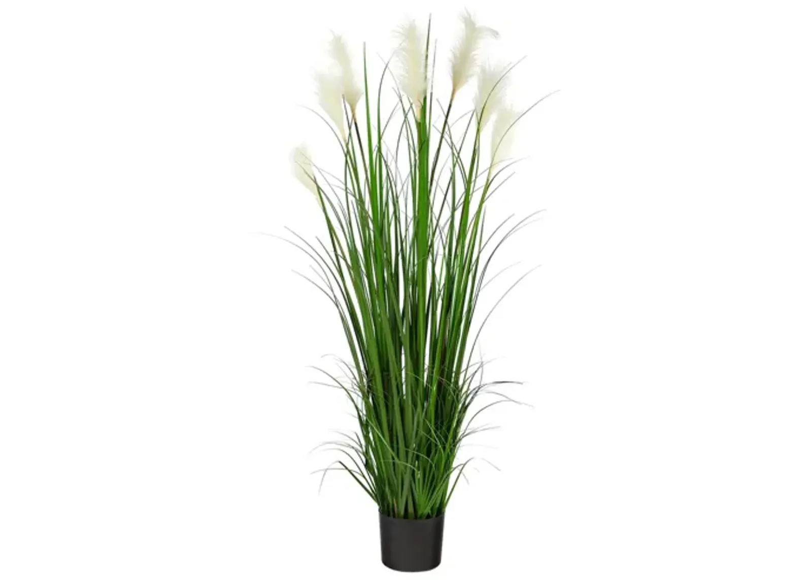 4.5ft. Plume Grass Artificial Plant in Green by Bellanest