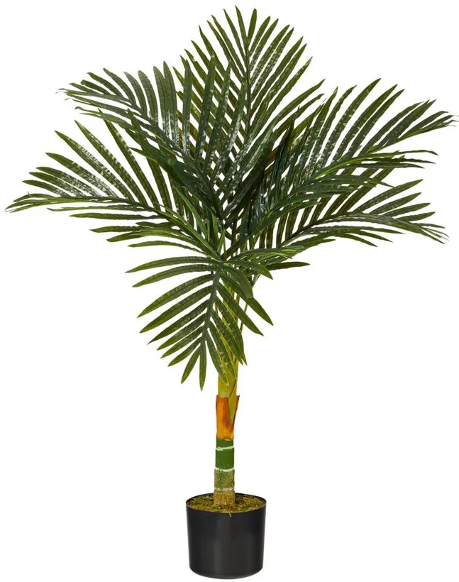 3ft. Golden Cane Artificial Palm Tree in Green by Bellanest