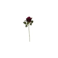 18in. Rose Artificial Flower (Set of 24) in Burgundy by Bellanest