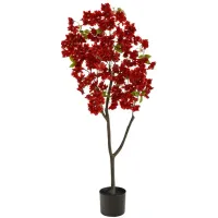4ft. Cherry Blossom Artificial Tree in Red by Bellanest