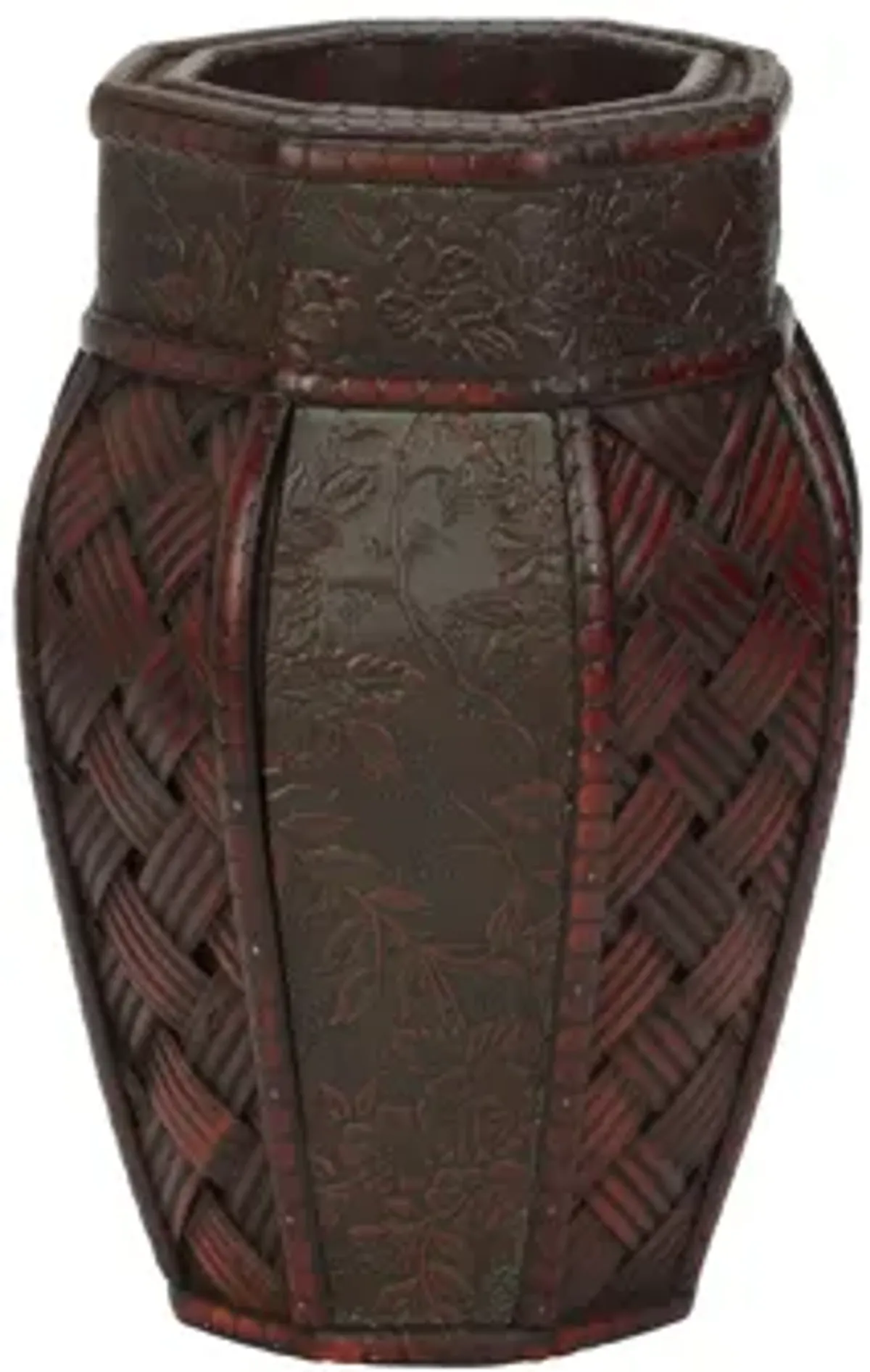Design and Weave Panel Decorative Planters (Set of 2)