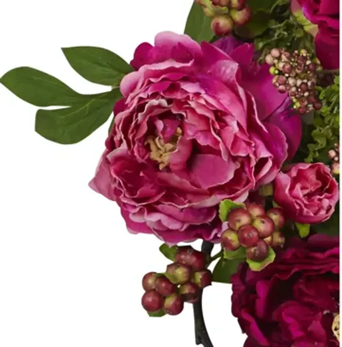 20in. Peony & Berry Wreath