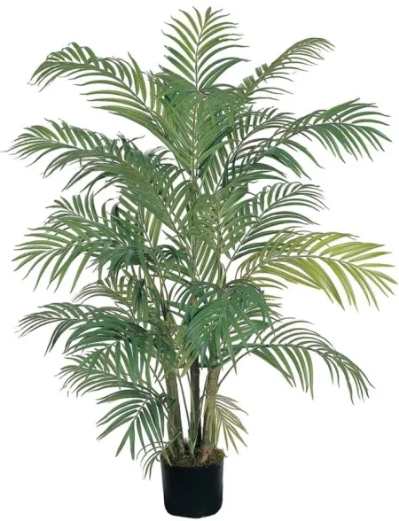 4ft. Areca Silk Palm Tree in Green by Bellanest