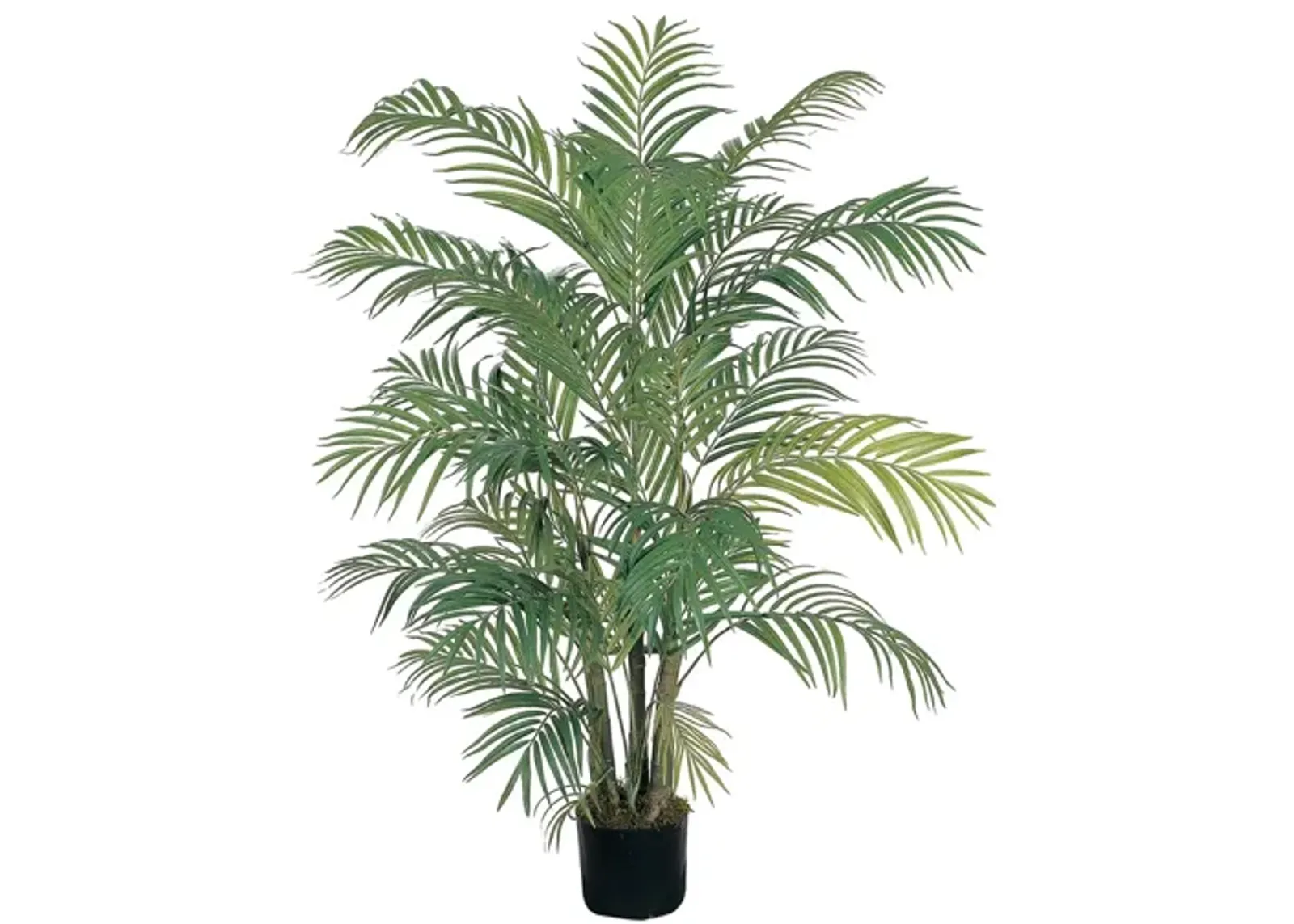 4ft. Areca Silk Palm Tree in Green by Bellanest