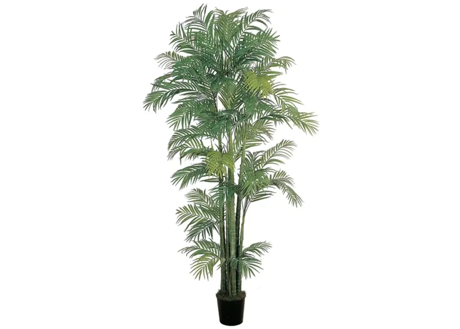 7ft. Areca Silk Palm Artificial Tree in Green by Bellanest