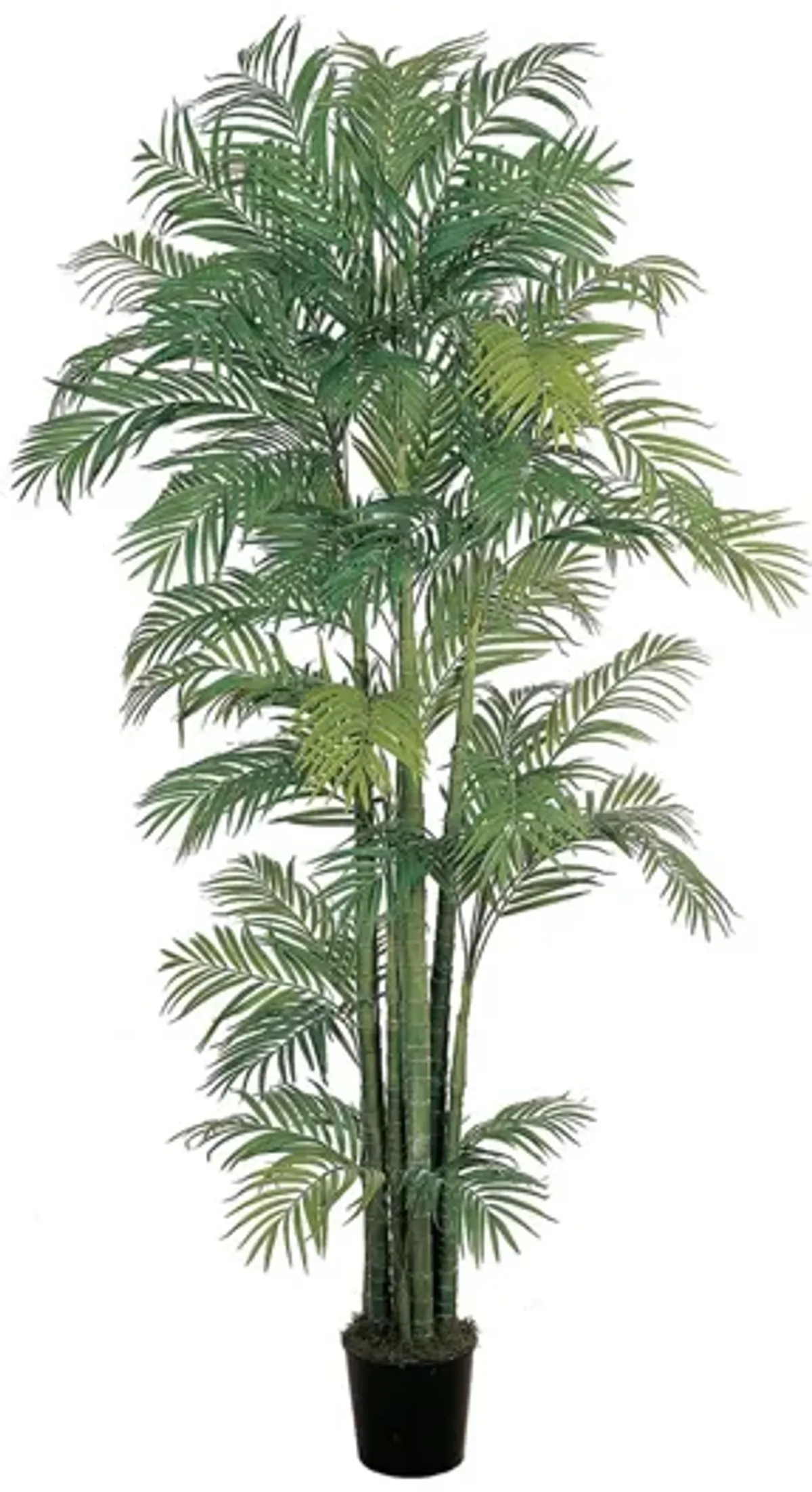 7ft. Areca Silk Palm Artificial Tree in Green by Bellanest