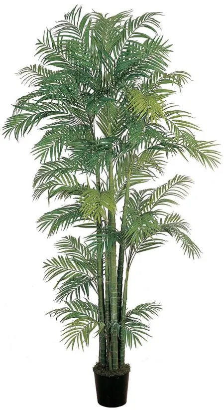 7ft. Areca Silk Palm Artificial Tree in Green by Bellanest