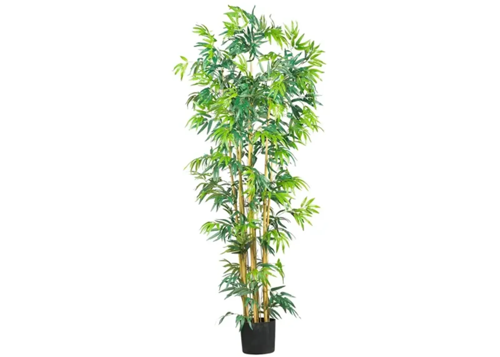 6ft. Bambusa Bamboo Silk Tree in Green by Bellanest