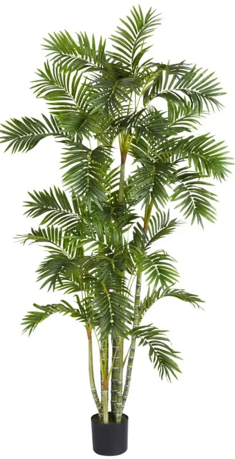 6ft. Areca Palm Silk Tree in Green by Bellanest