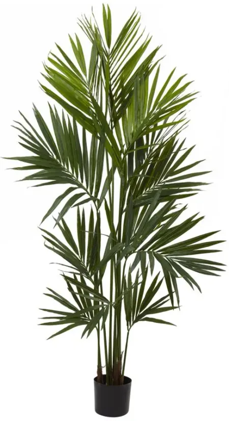 7ft. Kentia Palm Silk Tree in Green by Bellanest