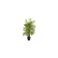5.5ft. Areca Palm Artificial Tree in Green by Bellanest
