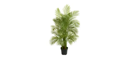 5.5ft. Areca Palm Artificial Tree in Green by Bellanest