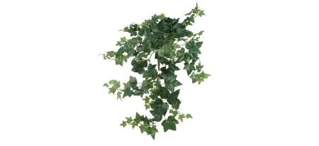 32in. Puff Ivy Hanging Artificial Plant (Set of 3) in Green by Bellanest