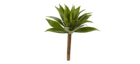 32in. Agave Plant with Stem in Green by Bellanest