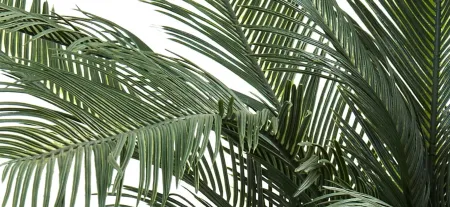 4ft. Cycas Artificial Tree UV Resistant (Indoor/Outdoor) in Green by Bellanest