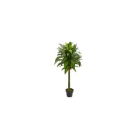 45in. Dracaena Artificial Plant in Green by Bellanest