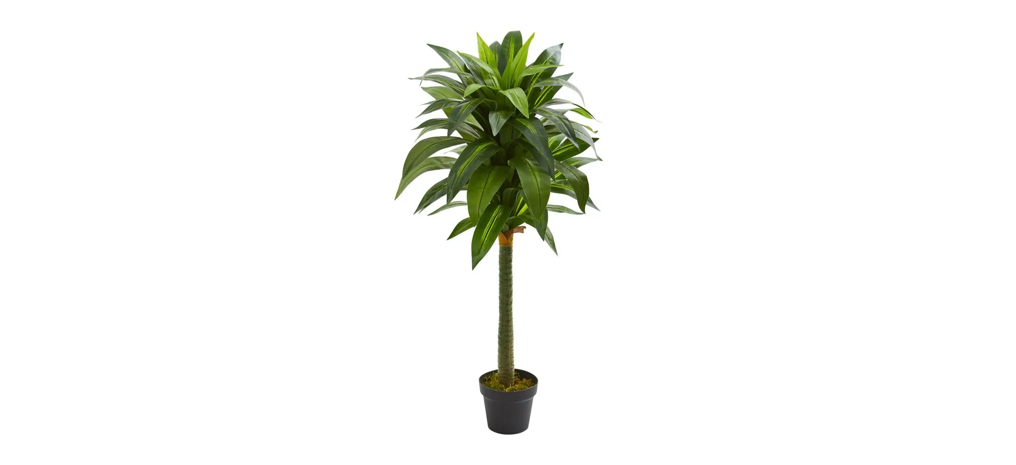 45in. Dracaena Artificial Plant in Green by Bellanest