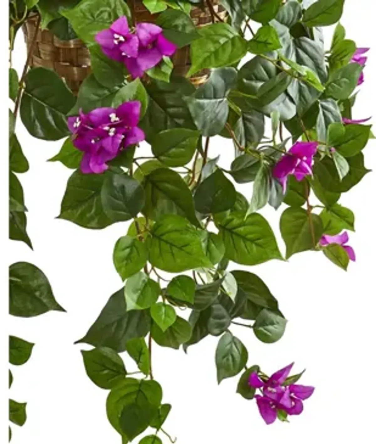 Bougainvillea Artificial Plant in Basket