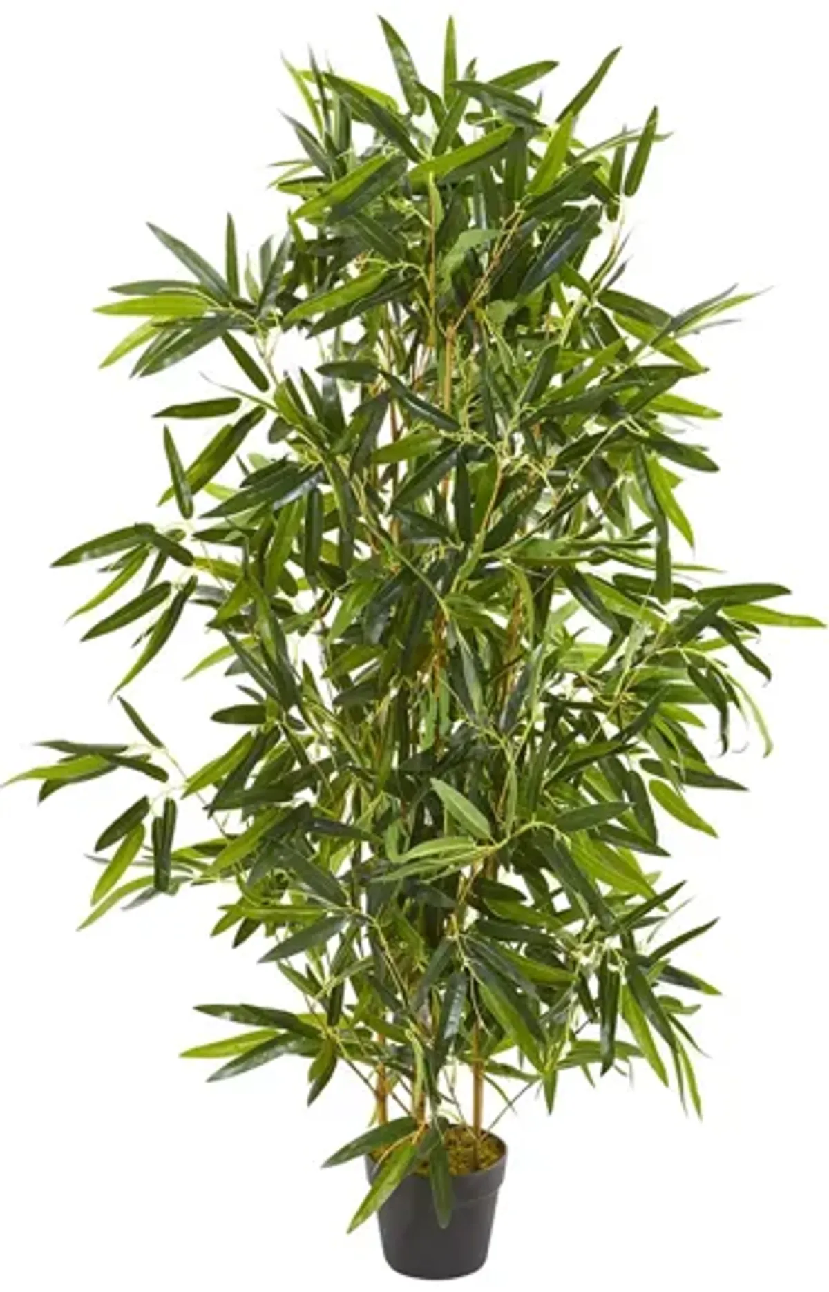 4ft. Bamboo Artificial Tree - UV Resistant (Indoor/Outdoor) in Green by Bellanest