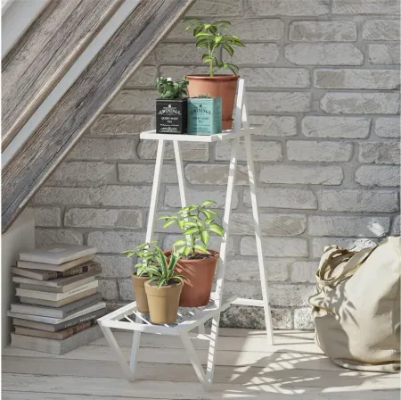 Wallflower Plant Stand in White by DOREL HOME FURNISHINGS