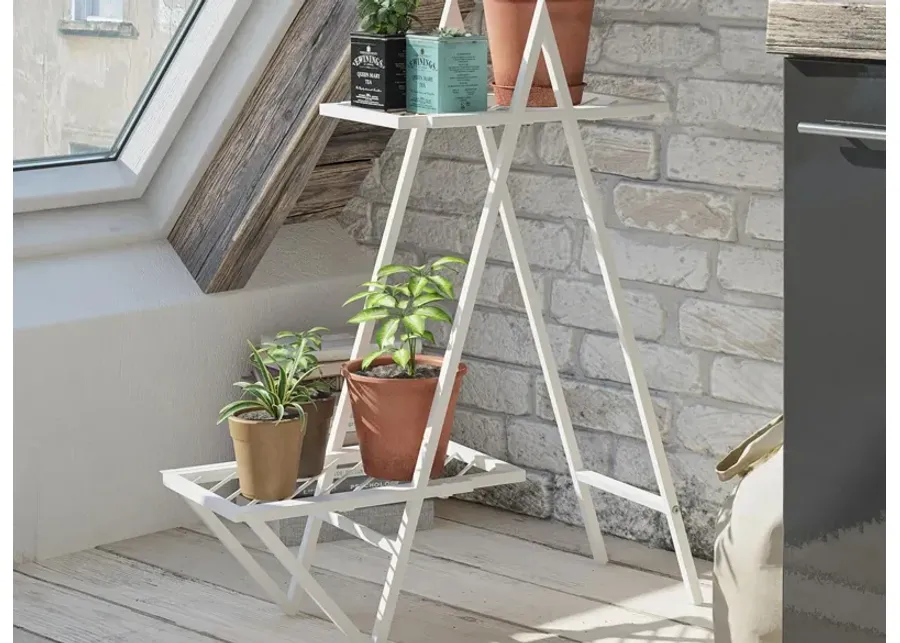 Wallflower Plant Stand in White by DOREL HOME FURNISHINGS