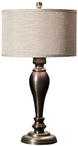 Melly Table Lamp in Bronze / Gray / Aged Copper by Simon Blake Interiors