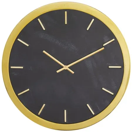 Ivy Collection Keroppi Wall Clock in Black;Gold by UMA Enterprises