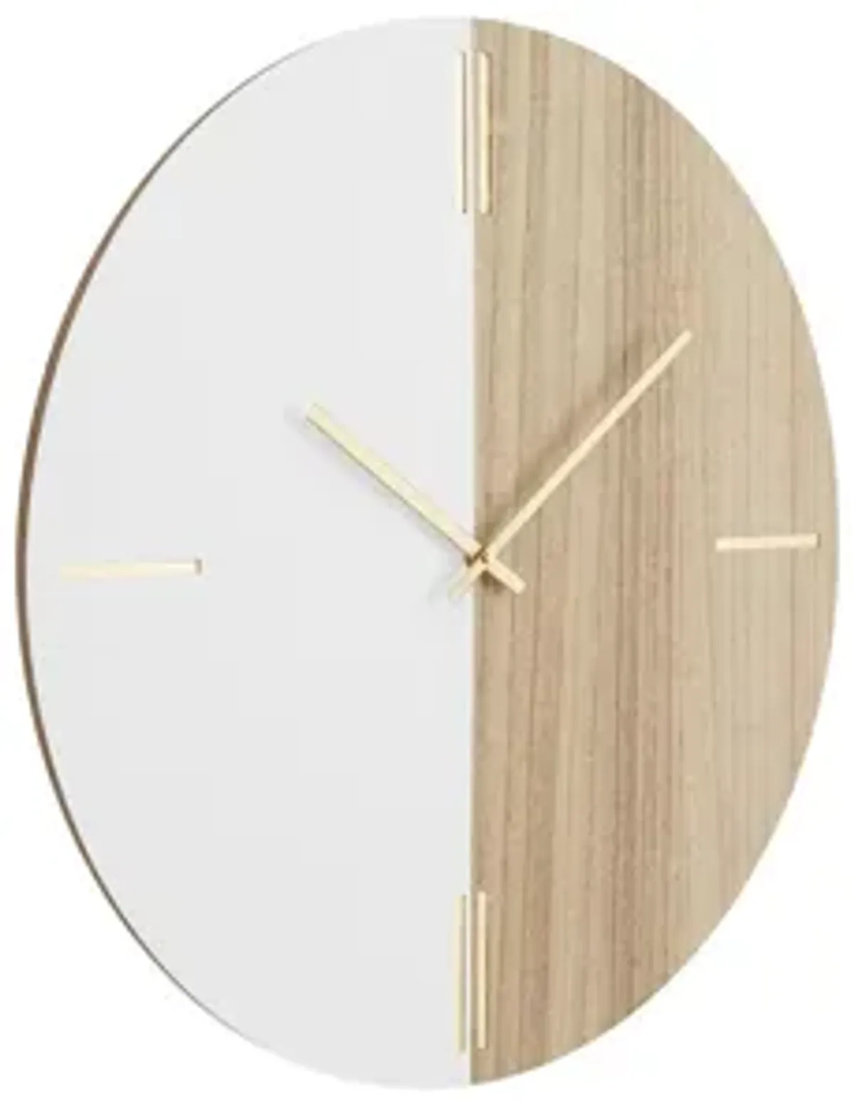 Ivy Collection Abstract Wall Clock