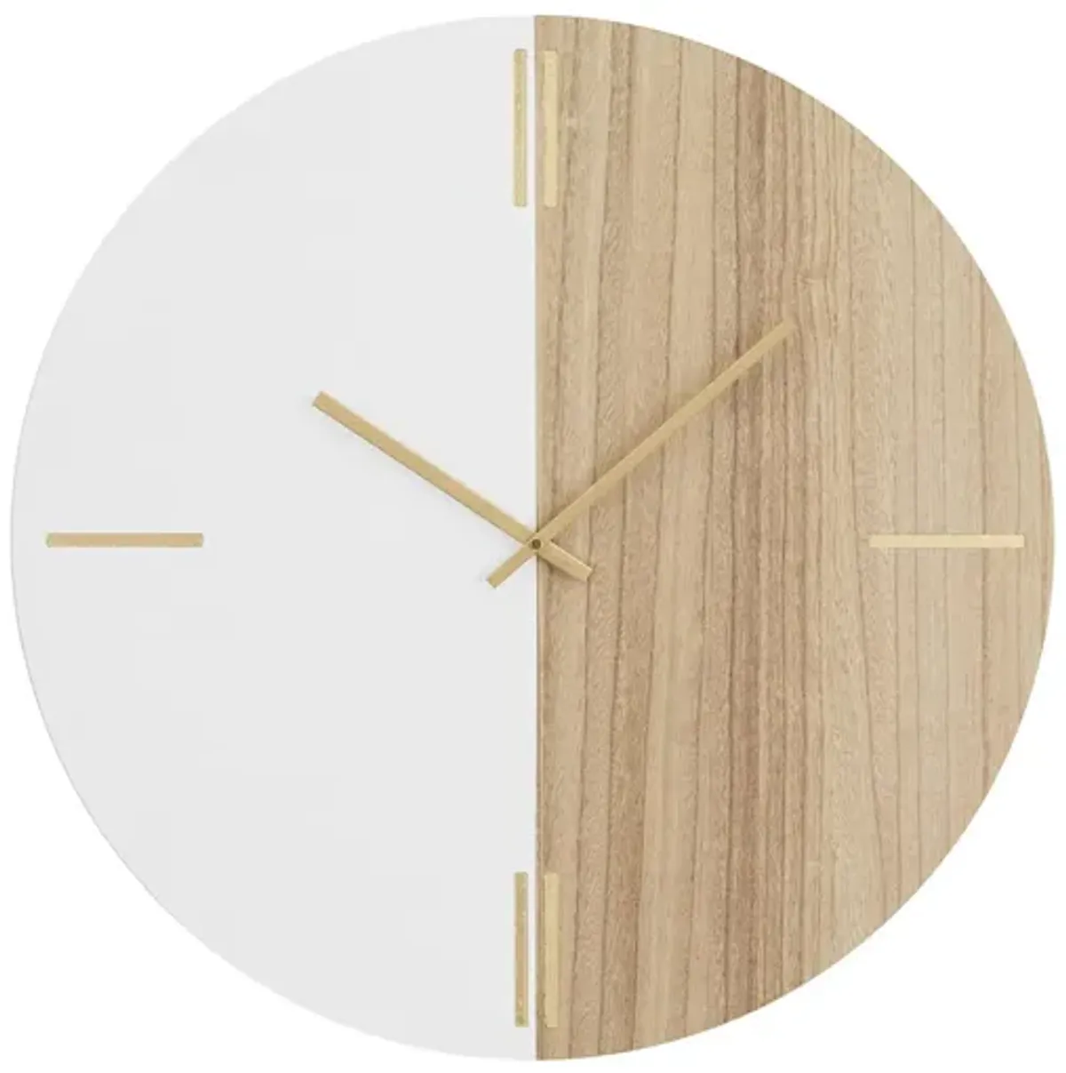 Ivy Collection Abstract Wall Clock