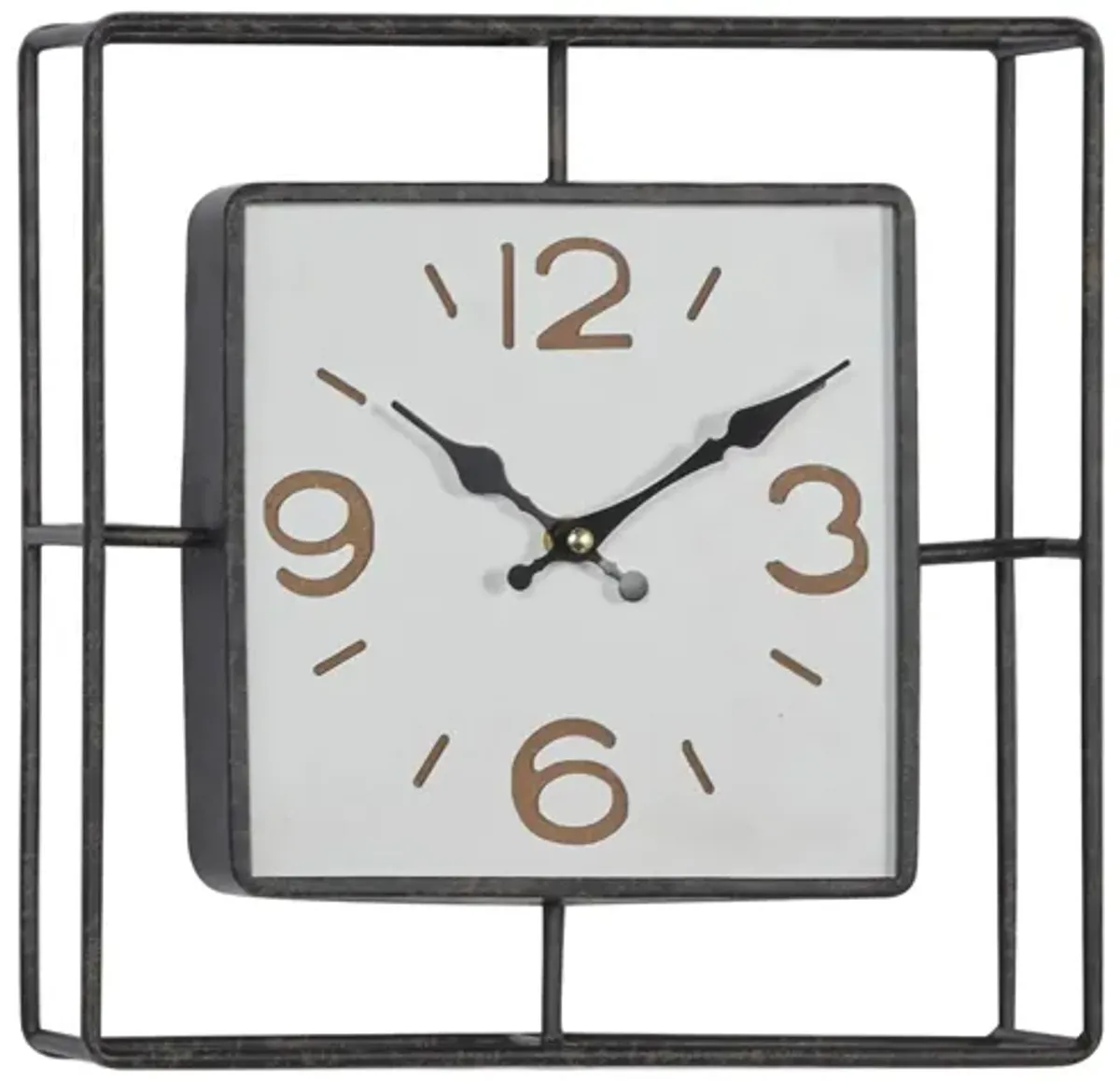 Novogratz Blizz Wall Clock in Black by UMA Enterprises