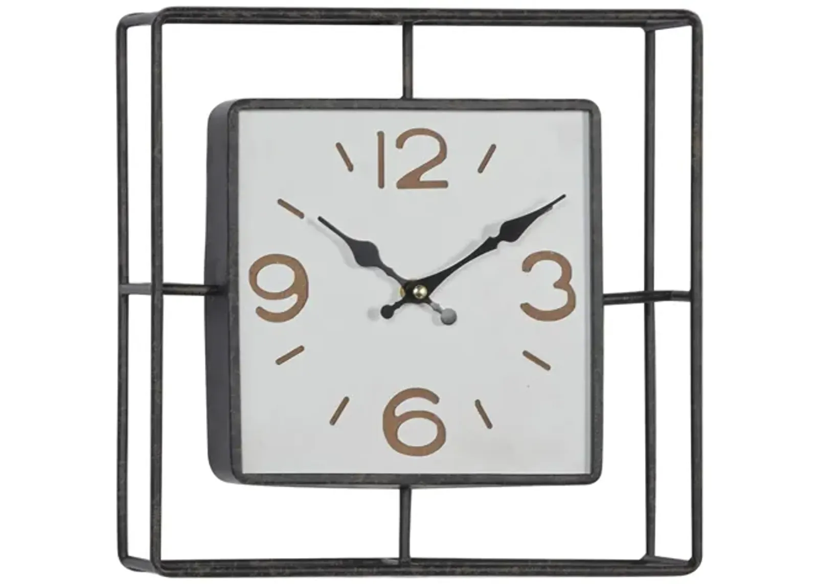 Novogratz Blizz Wall Clock in Black by UMA Enterprises