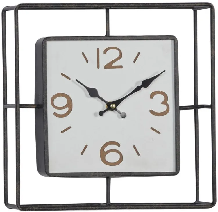 Novogratz Blizz Wall Clock in Black by UMA Enterprises