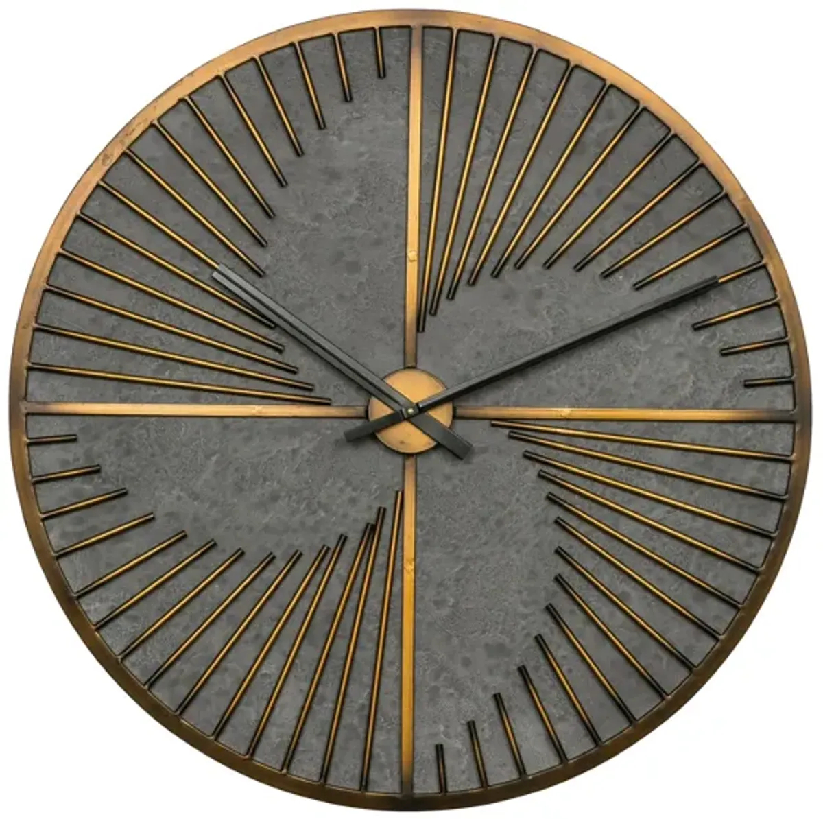 35" Robertson Wall Clock in Bronze by Cooper Classics