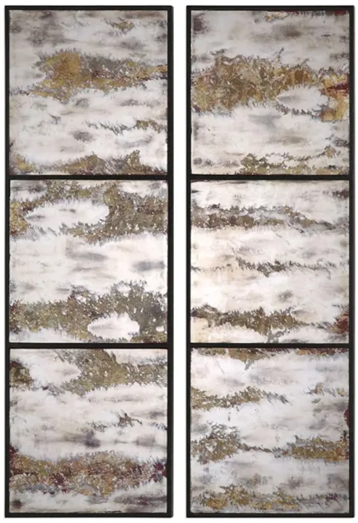 Rahila Antiqued Mirror: Set Of 2