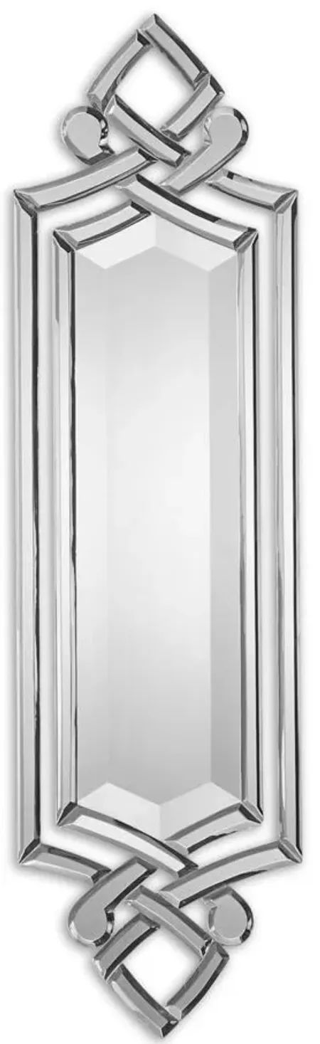 Ginosa Beveled Mirror in Silver by Uttermost