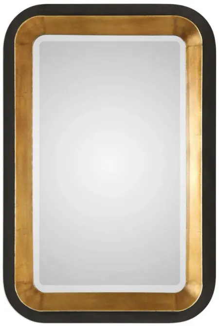 Niva Metallic Gold Wall Mirror in Gold by Uttermost