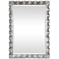 Haya Vanity Mirror in Silver Leaf by Uttermost
