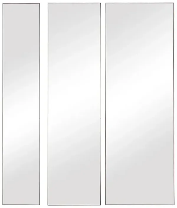 Rowling Gold Mirrors: Set of 3