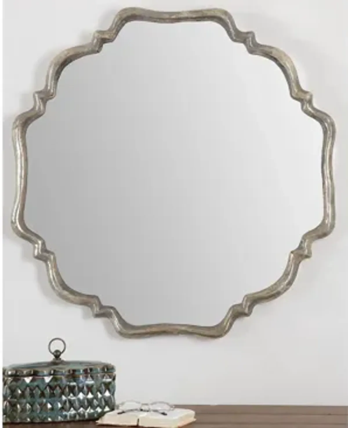 Valentia Silver Mirror