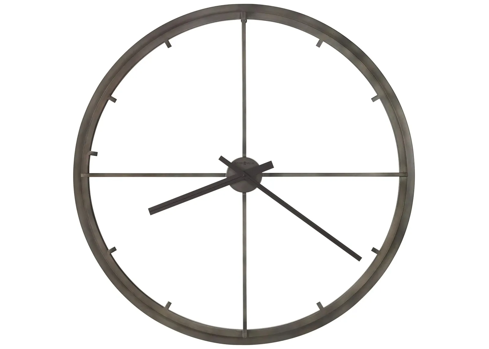 Girvan Wall Clock in Gray by Howard Miller