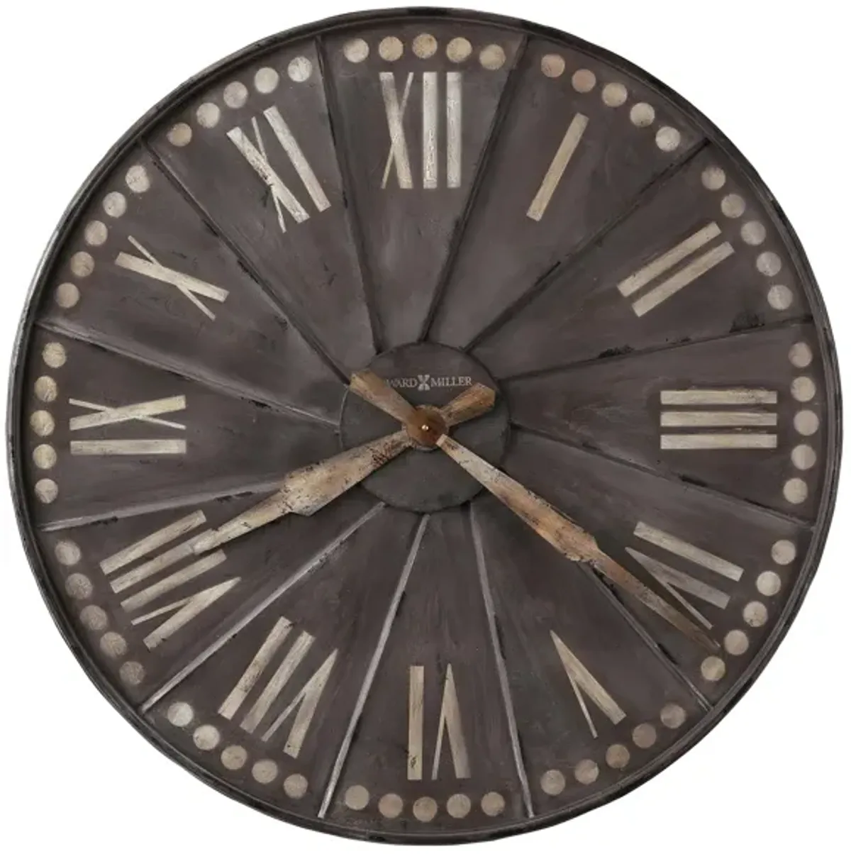 Stockard Wall Clock in Gray by Howard Miller