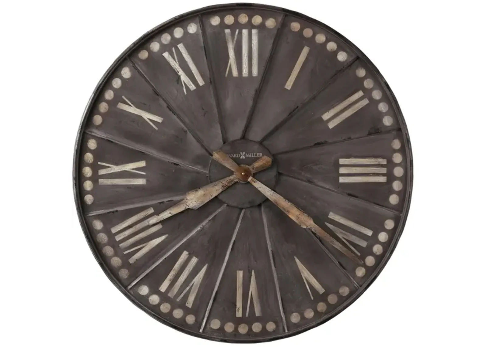 Stockard Wall Clock in Gray by Howard Miller